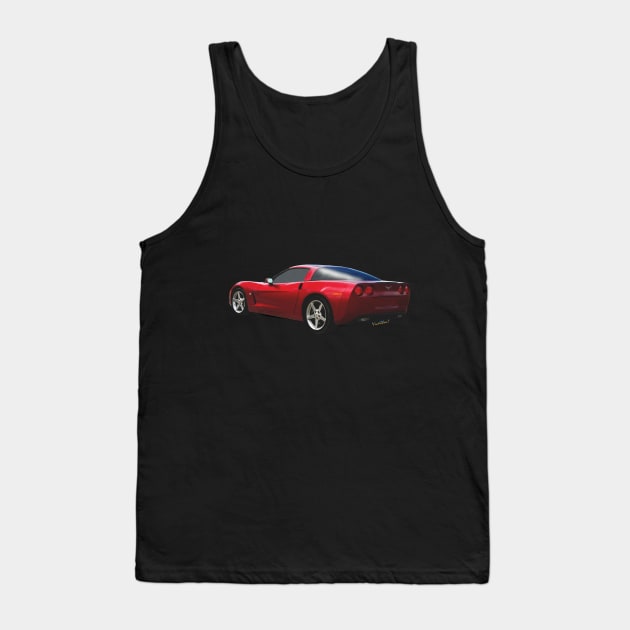 6th Gen Corvette Tank Top by vivachas